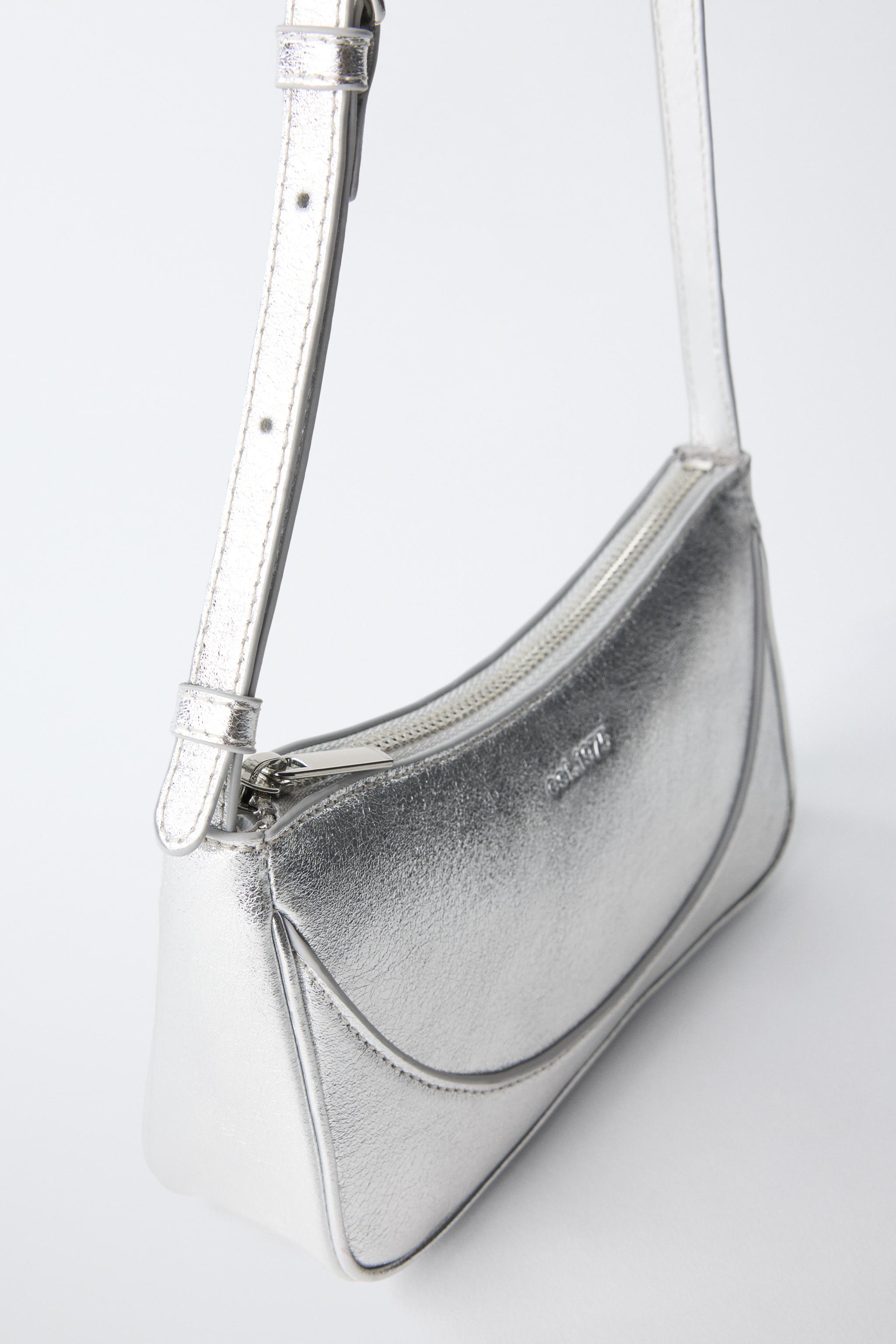 METALLIC CROSSBODY BAG
